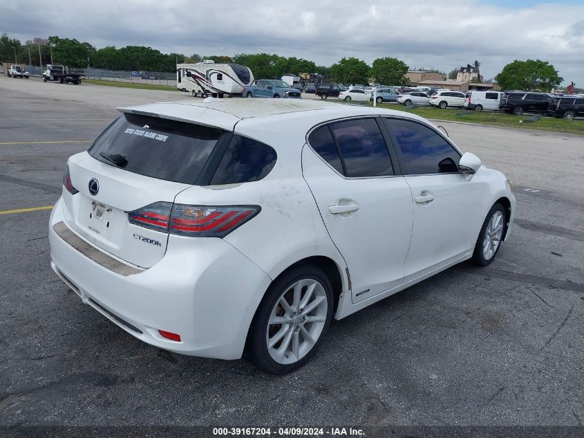 JTHKD5BH5B2032770 | 2011 LEXUS CT 200H