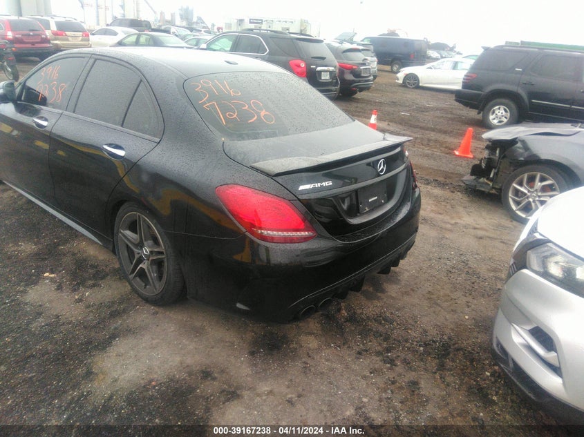 VIN 55SWF6EB0KU287753 2019 MERCEDES-BENZ AMG C 43 4MATIC