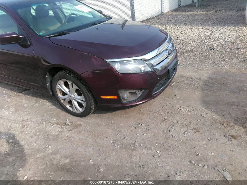 3FAHP0HA3CR300072 | 2012 FORD FUSION