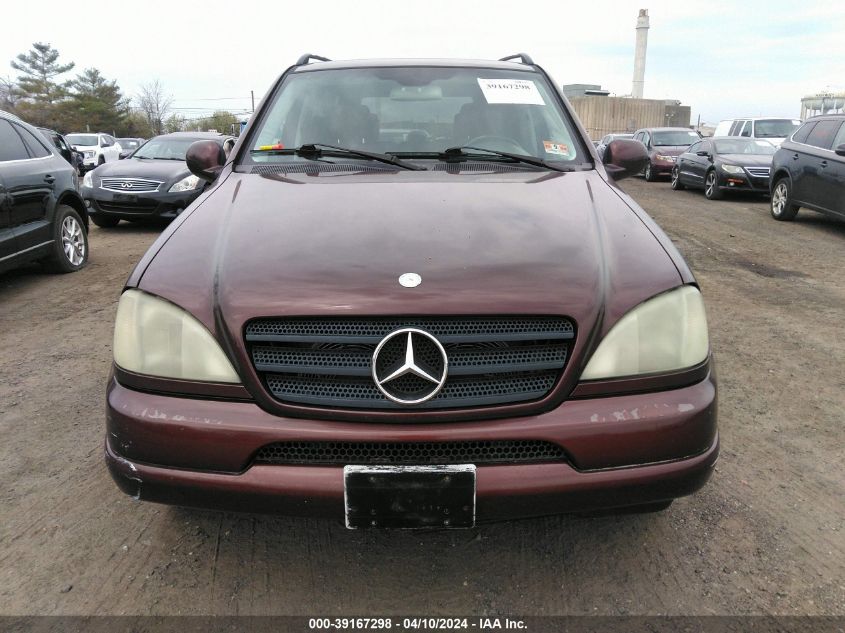 2001 Mercedes-Benz Ml 430 VIN: 4JGAB72E11A279742 Lot: 39167298