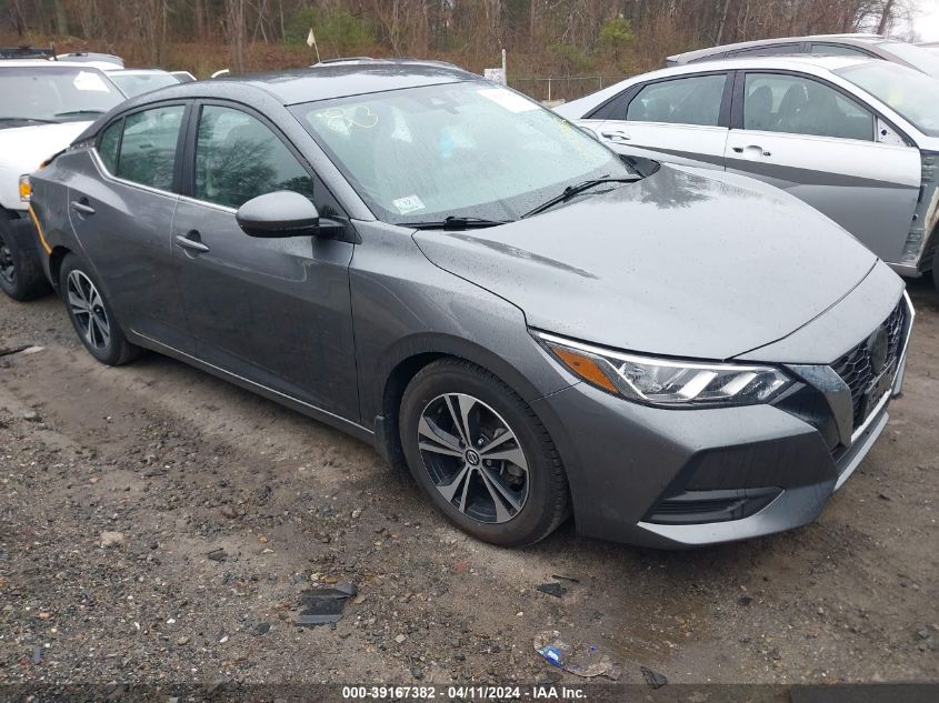 2022 NISSAN SENTRA SV XTRONIC CVT - 3N1AB8CVXNY203563