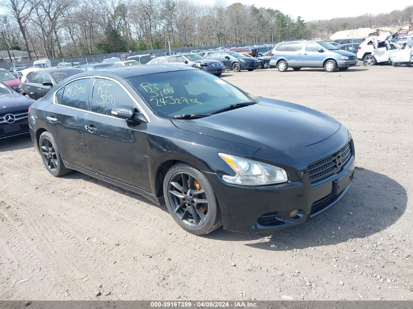 2009 Nissan Maxima 3.5 Sv VIN: 1N4AA51E99C851353 Lot: 39167399