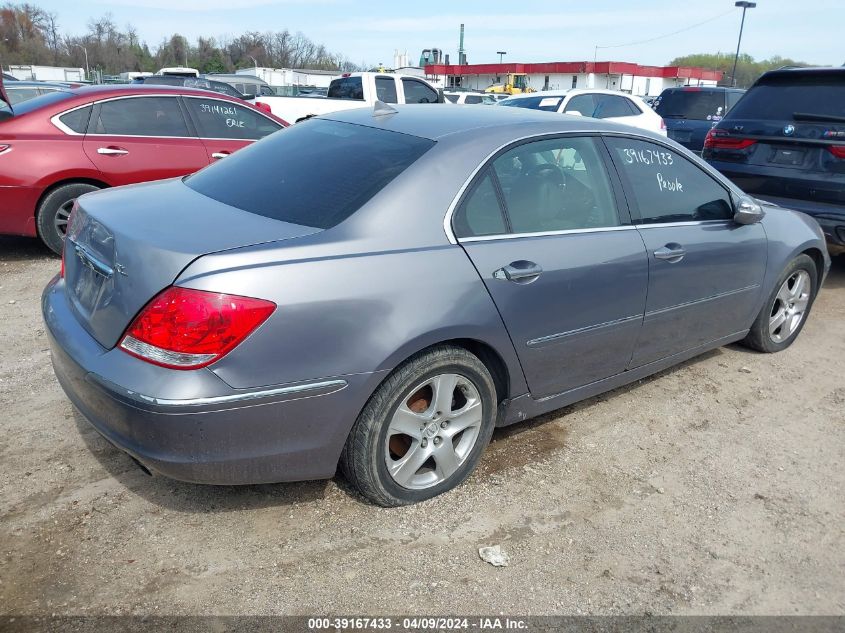 JH4KB16505C012472 | 2005 ACURA RL