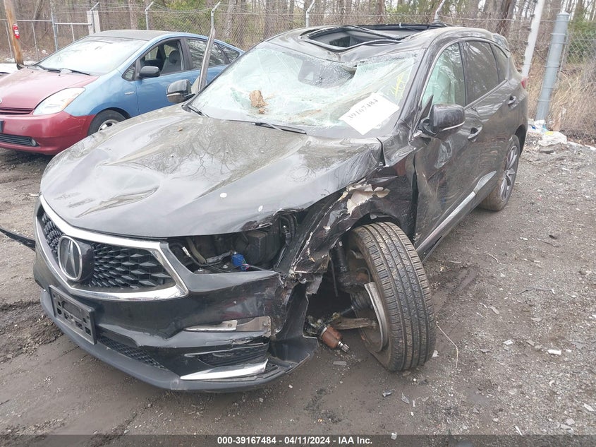 VIN 5J8TC2H5XML039684 2021 ACURA RDX TECHNOLOGY