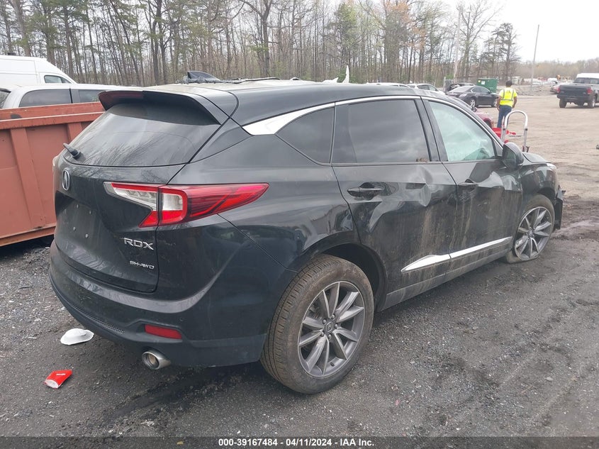 VIN 5J8TC2H5XML039684 2021 ACURA RDX TECHNOLOGY