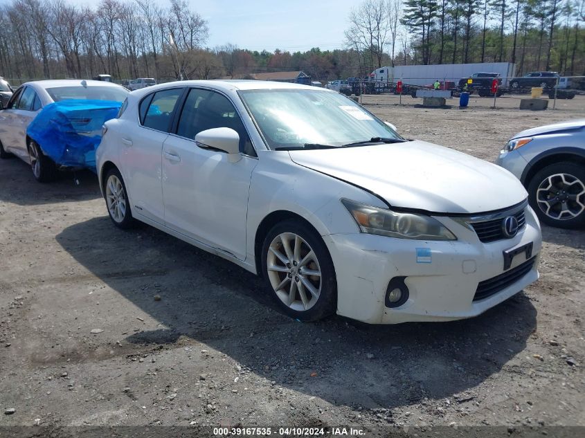 JTHKD5BH4D2147542 | 2013 LEXUS CT 200H