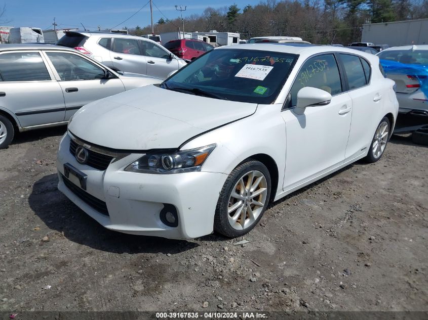 JTHKD5BH4D2147542 | 2013 LEXUS CT 200H