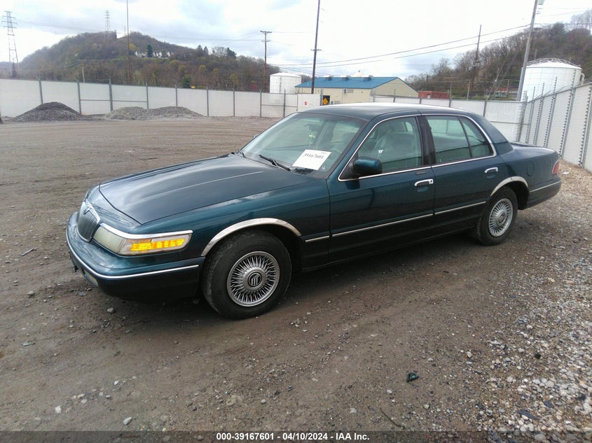 1997 Mercury Grand Marquis Gs VIN: 2MELM74W8VX738905 Lot: 39167601