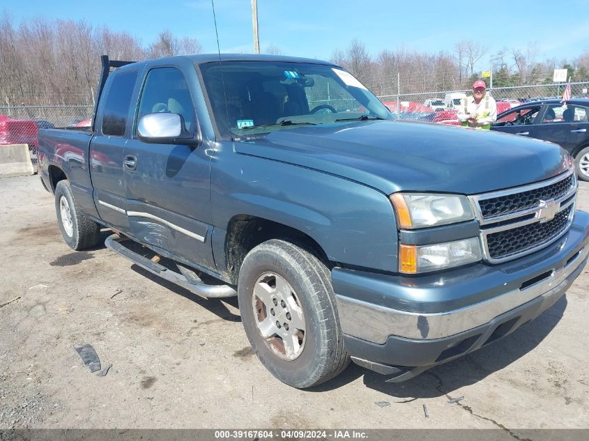 1GCEK19Z07E159668 | 2007 CHEVROLET SILVERADO 1500 CLASSIC