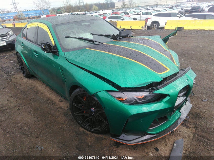 2024 BMW M3 Competition xDrive VIN: WBS43AY02RFR85228 Lot: 39167640