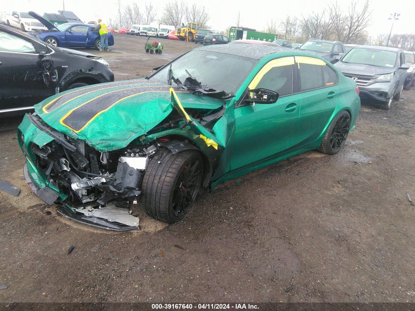 2024 BMW M3 Competition xDrive VIN: WBS43AY02RFR85228 Lot: 39167640