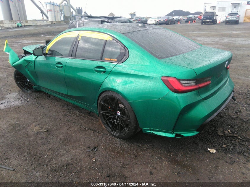 2024 BMW M3 Competition xDrive VIN: WBS43AY02RFR85228 Lot: 39167640