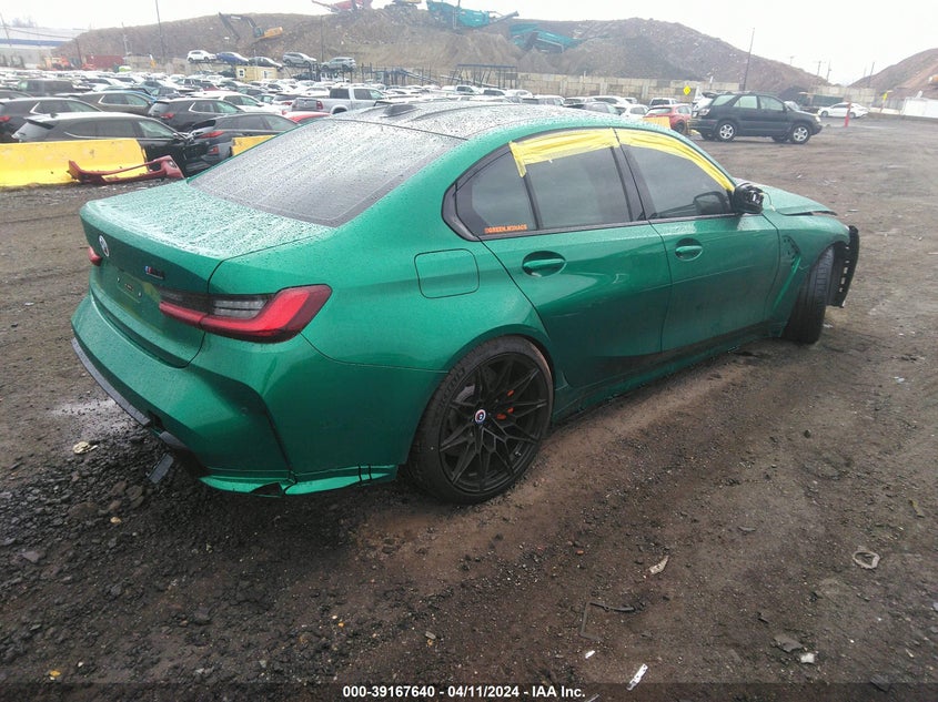 2024 BMW M3 Competition xDrive VIN: WBS43AY02RFR85228 Lot: 39167640