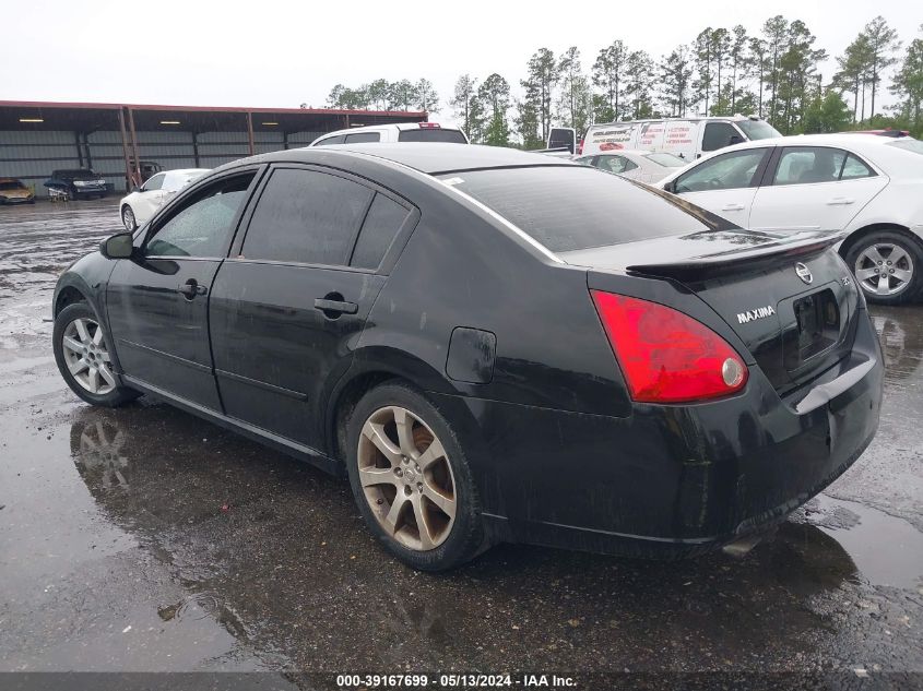 2007 Nissan Maxima 3.5 Se VIN: 1N4BA41E57C800640 Lot: 39167699