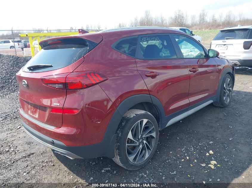 KM8J3CAL4KU996982 2019 Hyundai Tucson Sport