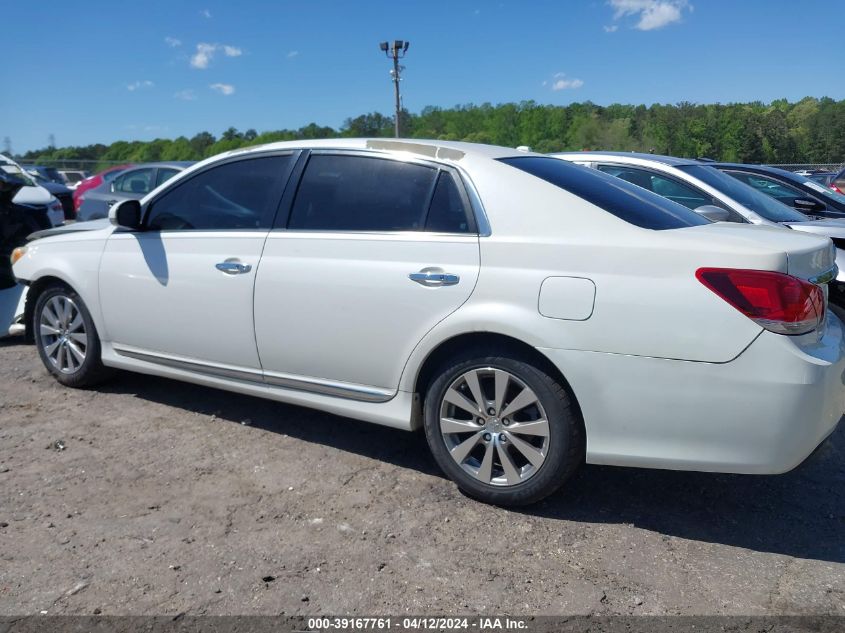 4T1BK3DB6BU421941 2011 Toyota Avalon Limited