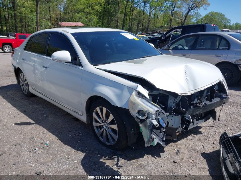 4T1BK3DB6BU421941 2011 Toyota Avalon Limited