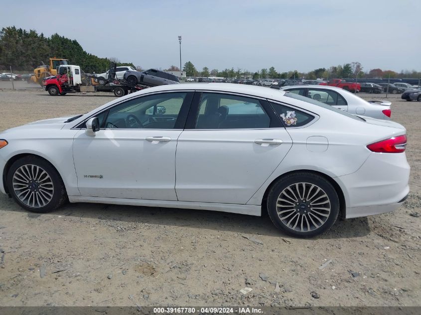 3FA6P0LU3JR229669 | 2018 FORD FUSION HYBRID