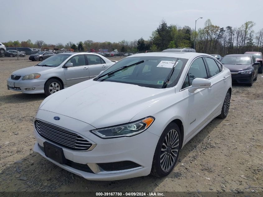 3FA6P0LU3JR229669 | 2018 FORD FUSION HYBRID