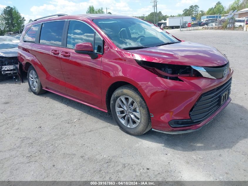 2023 Toyota Sienna Le VIN: 5TDKRKEC7PS176578 Lot: 39167863