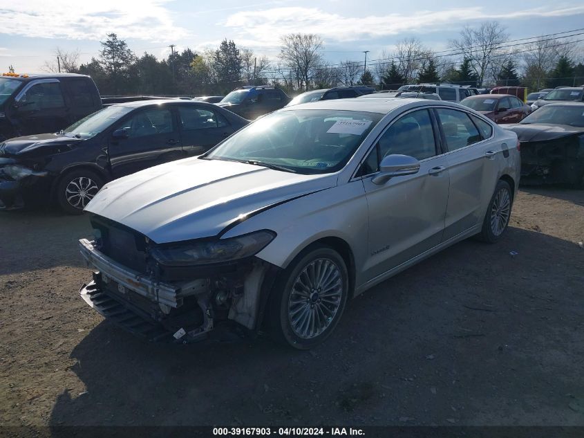 2014 Ford Fusion Hybrid Titanium VIN: 3FA6P0RUXER278865 Lot: 39167903