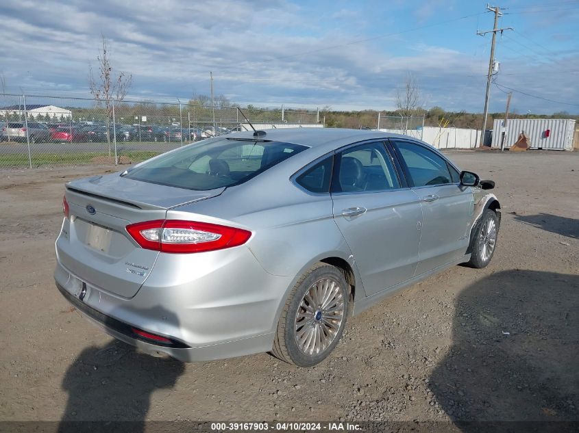 2014 Ford Fusion Hybrid Titanium VIN: 3FA6P0RUXER278865 Lot: 39167903