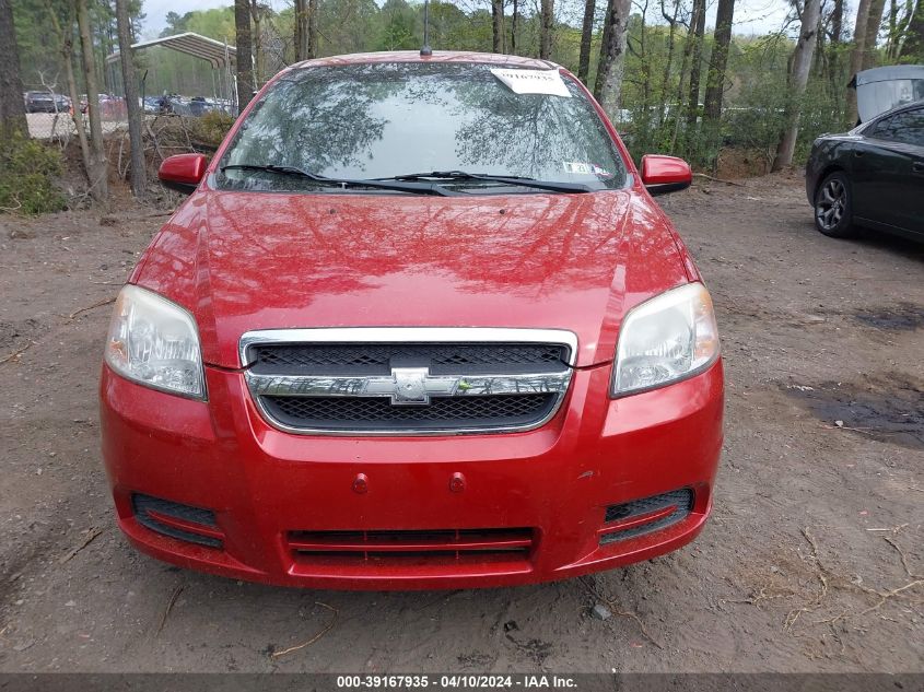 KL1TD5DE6BB195458 | 2011 CHEVROLET AVEO