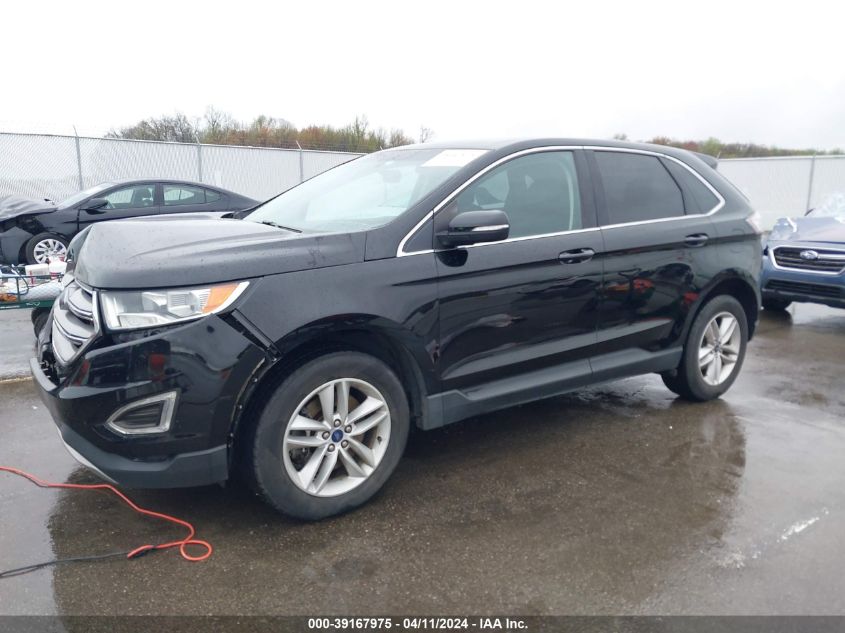 2018 Ford Edge Sel VIN: 2FMPK4J96JBC15407 Lot: 39167975