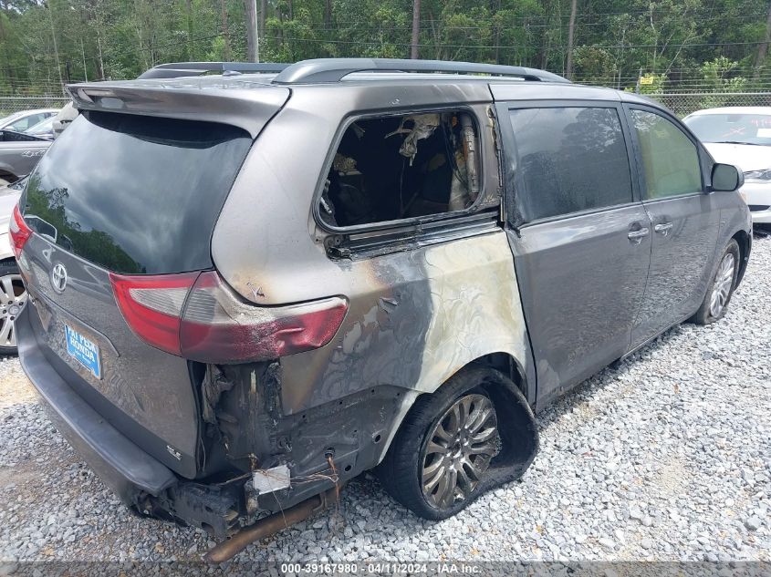 5TDYK3DC9GS740043 2016 Toyota Sienna Xle 8 Passenger