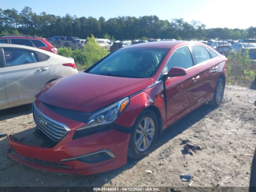 2017 HYUNDAI SONATA SE - 5NPE24AF1HH487007