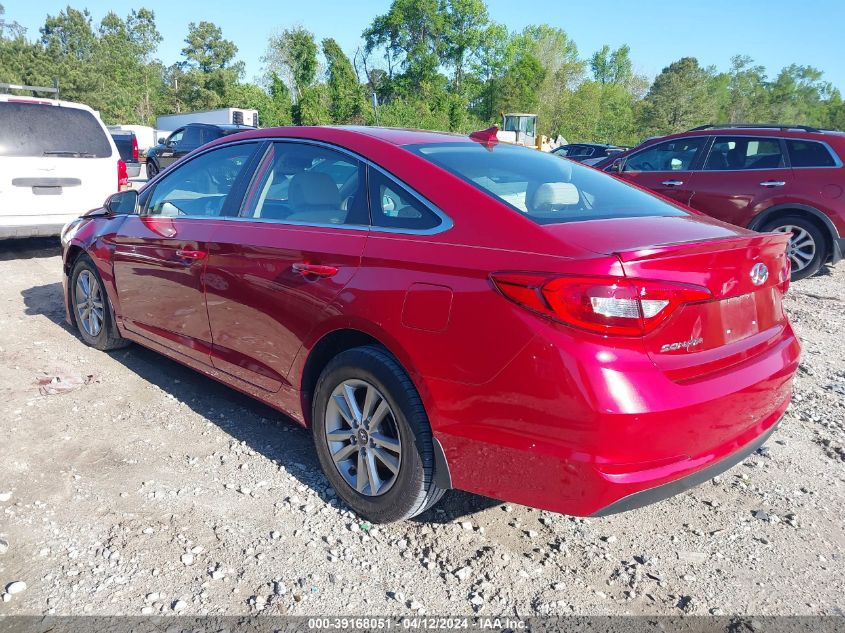 2017 HYUNDAI SONATA SE - 5NPE24AF1HH487007