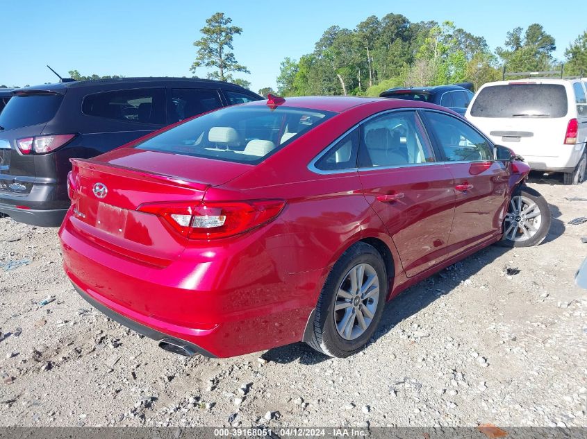 2017 HYUNDAI SONATA SE - 5NPE24AF1HH487007