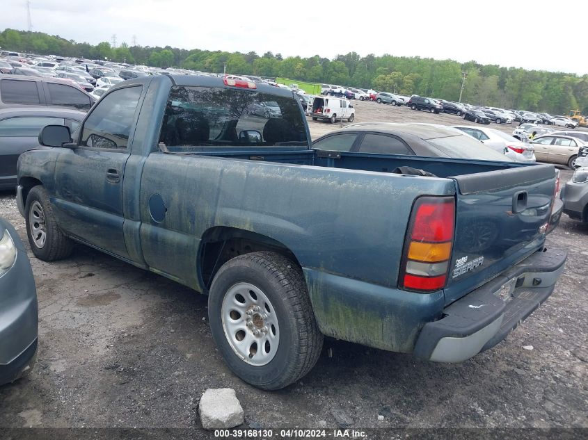 1GTEC14X77Z116022 | 2007 GMC SIERRA 1500 CLASSIC