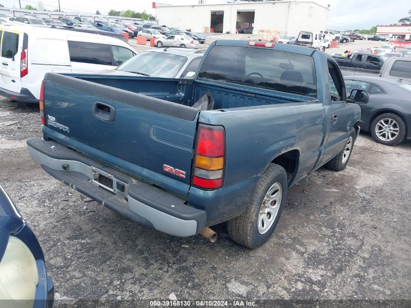 1GTEC14X77Z116022 | 2007 GMC SIERRA 1500 CLASSIC