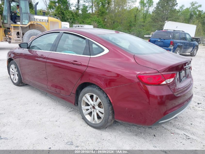 1C3CCCAB5FN626715 | 2015 CHRYSLER 200