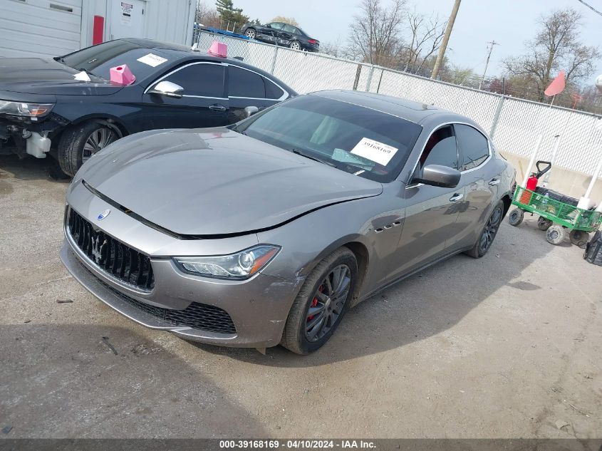 2014 Maserati Ghibli S Q4 VIN: ZAM57RTA6E1097096 Lot: 39168169