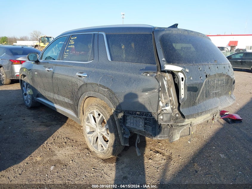 2021 Hyundai Palisade Sel VIN: KM8R4DHE2MU208314 Lot: 39168192
