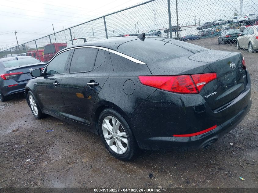 2013 Kia Optima Ex VIN: 5XXGN4A71DG245980 Lot: 39168227