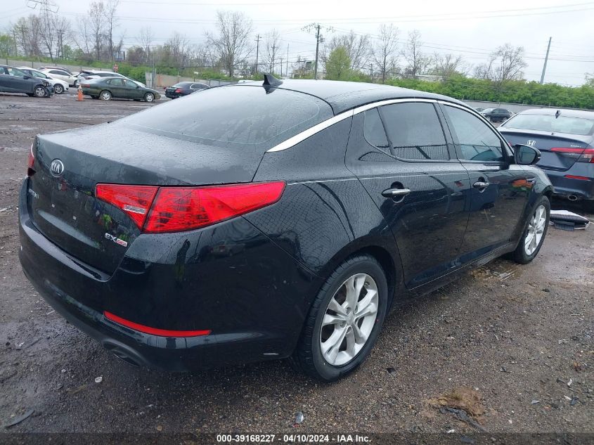 2013 Kia Optima Ex VIN: 5XXGN4A71DG245980 Lot: 39168227