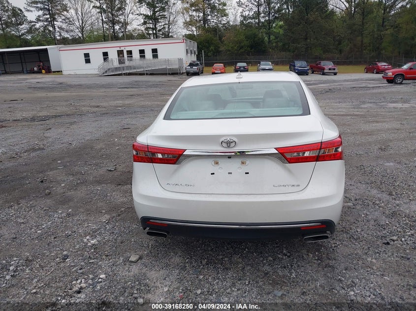 2016 TOYOTA AVALON LIMITED - 4T1BK1EB0GU227206