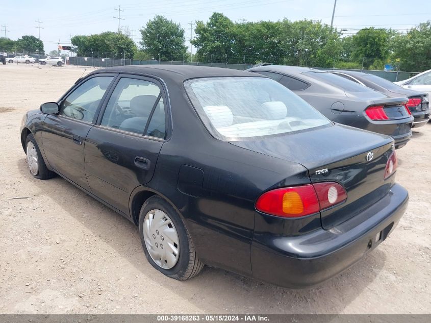 2001 Toyota Corolla Ce/Le/S VIN: 1NXBR12E21Z461168 Lot: 39168263