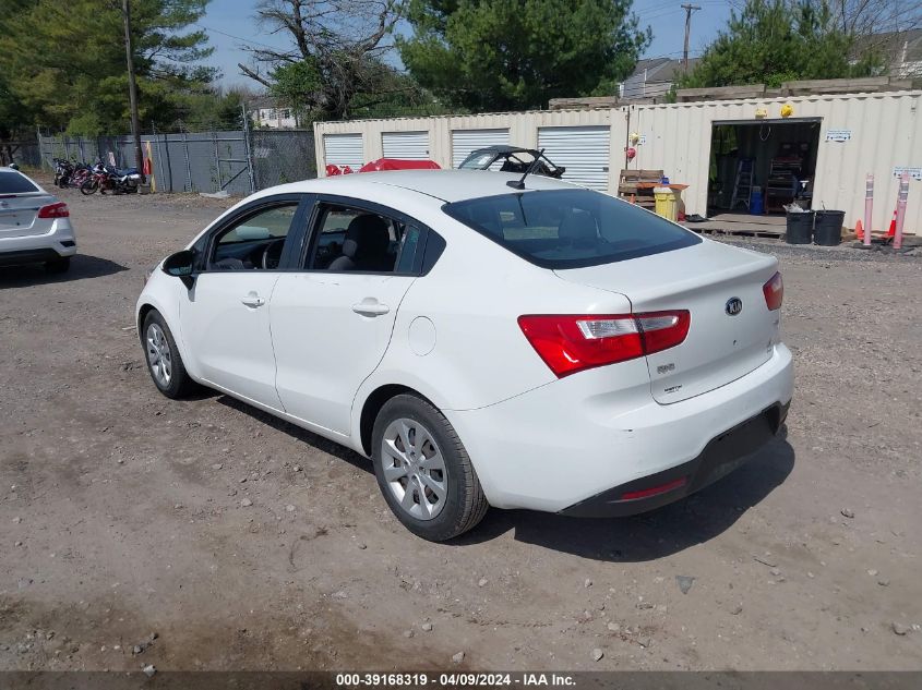 KNADM4A37D6280943 | 2013 KIA RIO