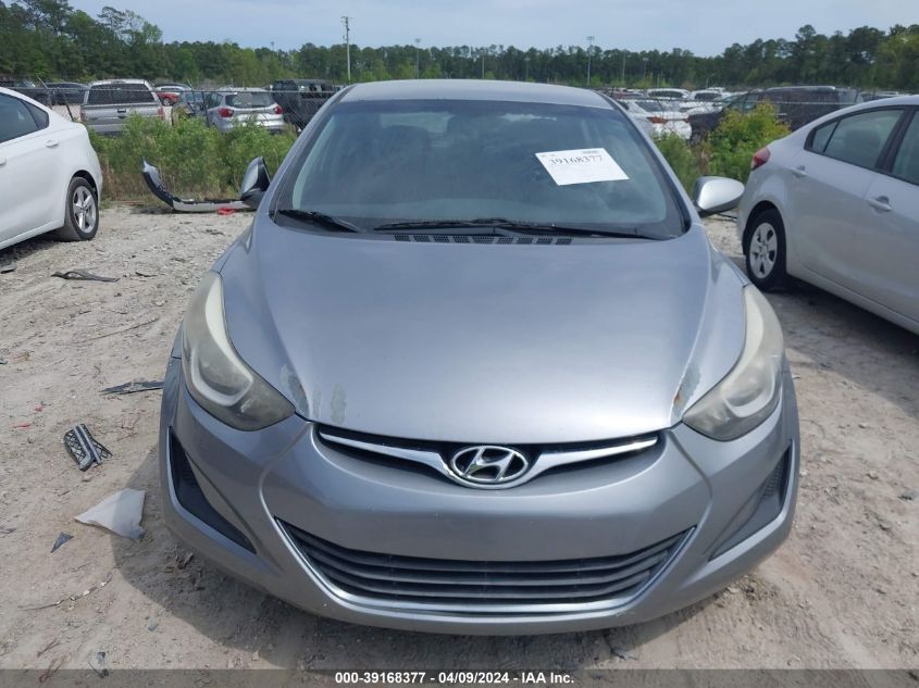 5NPDH4AE0GH730998 | 2016 HYUNDAI ELANTRA