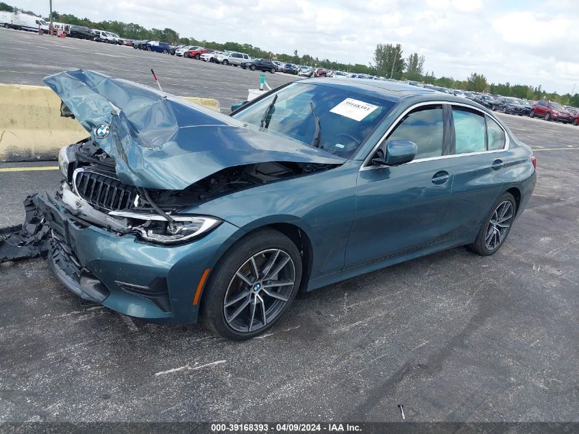 2020 BMW 330I xDrive VIN: 3MW5R7J03L8B09157 Lot: 39168393