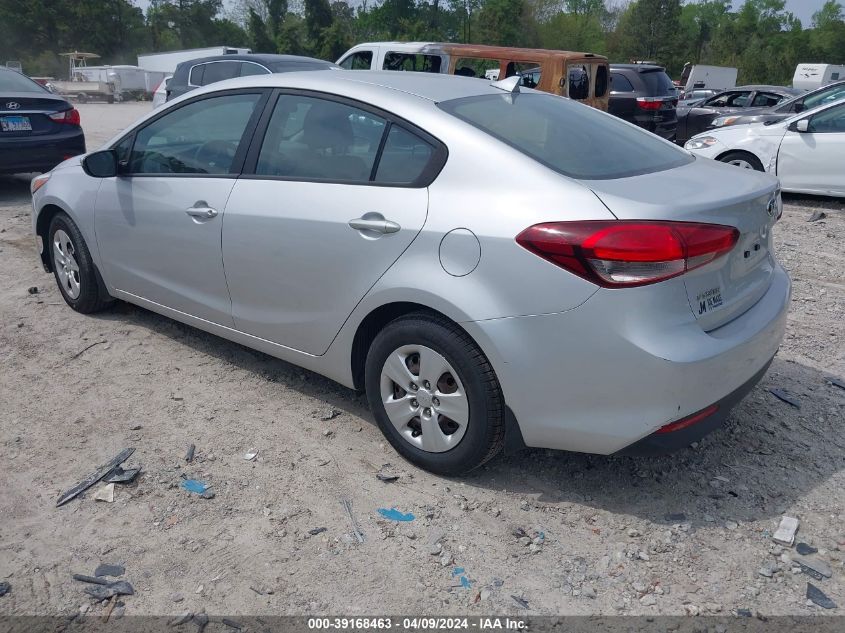 3KPFK4A72HE047914 | 2017 KIA FORTE