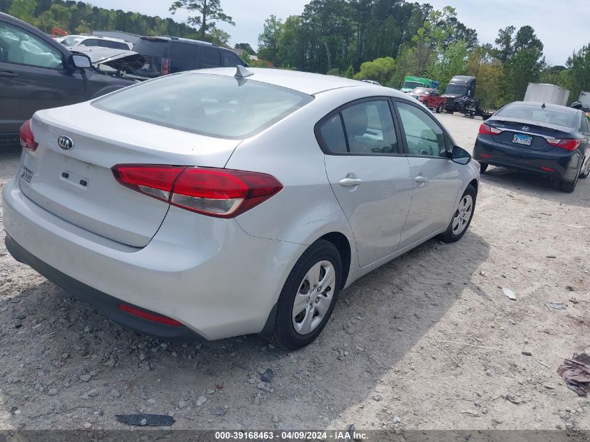 3KPFK4A72HE047914 | 2017 KIA FORTE