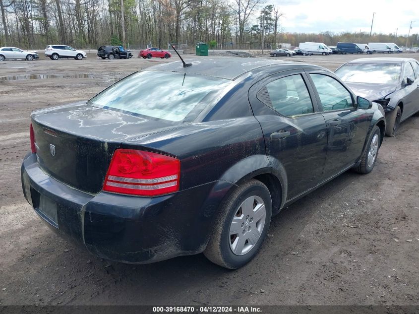 1B3LC46K68N660323 | 2008 DODGE AVENGER