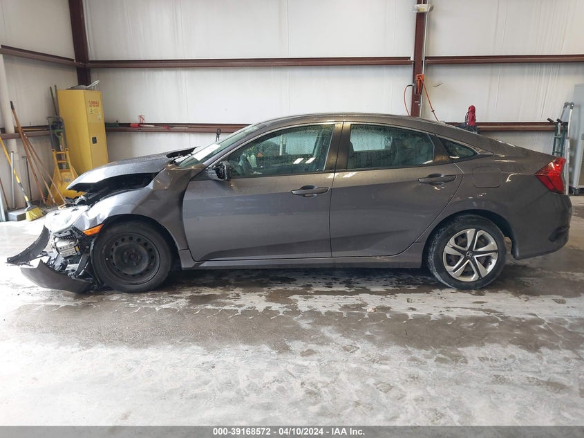 VIN 19XFC2F50JE035176 2018 HONDA CIVIC LX