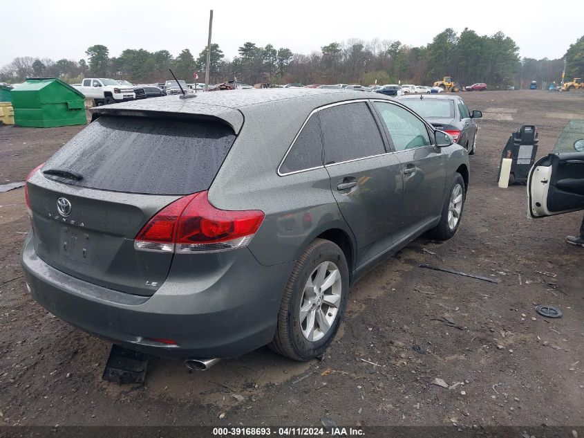 2013 Toyota Venza Le VIN: 4T3ZA3BB0DU073214 Lot: 39168693