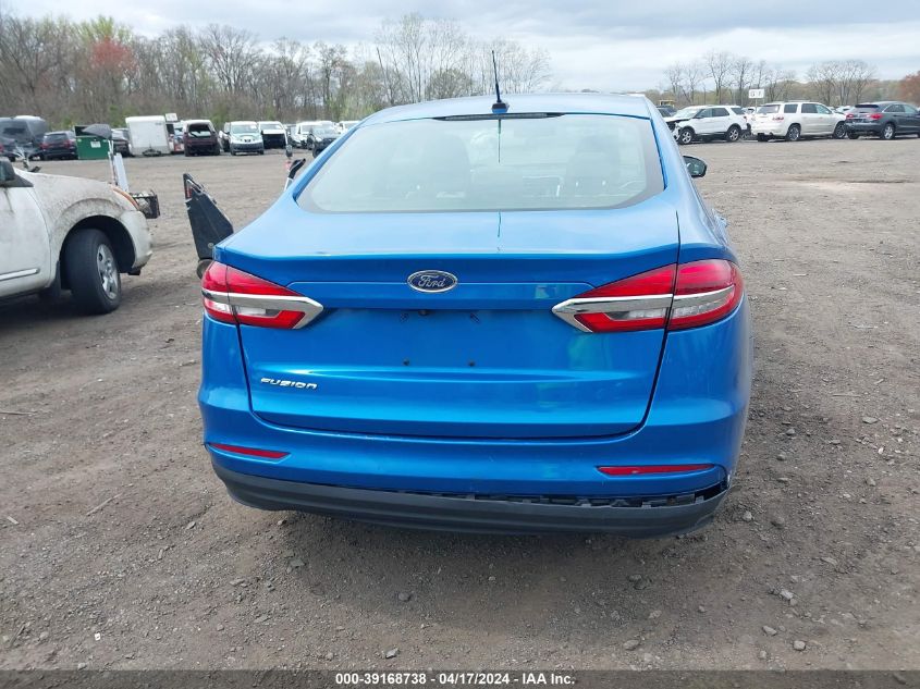 2019 Ford Fusion S VIN: 3FA6P0G79KR249401 Lot: 39168738